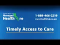 Timely Access to Care