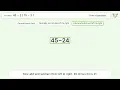 Master Order of Operations Solve 45-2 15-3 Step by Step