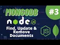 MongoDB Nodejs Tutorial - Find Update Remove Documents