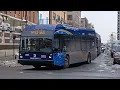 MTA BUS RARE 2025 Novabus LFSe 5025 BX13 bus Broadway West 179th Street Ex Charleston Depot