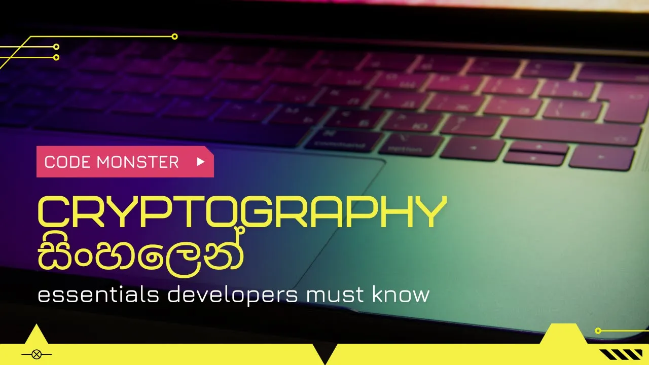 Cryptography Explained in Sinhala | Hashing, Symmetric vs Asymmetric, Digital Signatures, HTTPS