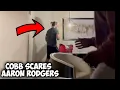 Randall Cobb SCARING Aaron Rodgers On His Birt ay