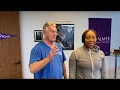 Houston Texas RN Gets Her First Chiropractic Adjustment By Houston Chiropractor Dr Johnson At ACR