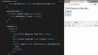 React in 5 conditional event handlers