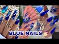 TOP 70 DARK BLUE NAILS IDEAS