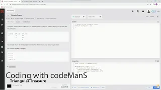 Codewars 7 kyu Triangular Treasure Javascript