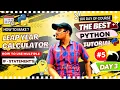 Python Leap Year Calculator Python Program to Check Leap Year Hindi Python Tutorial