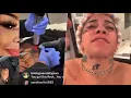 Blueface SHOWS New Girlfriend Tattoo as Chrisean Rock REMOVES His Name