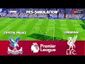 Download Lagu 🔴LIVE || Crystal Palace vs Liverpool - English Premier League 2025/26 | PES 21 Simulation