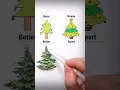 Draw Christmas Trees