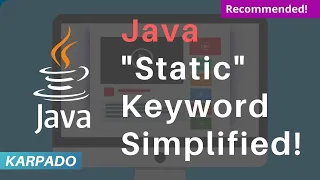 Java Static Keyword Explained with Example - Easy Explanation from Karpado com
