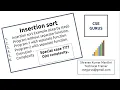 3 Insertion sort in detail