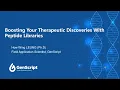Boosting Your Therapeutic Discoveries With GenScript s Peptide Libraries