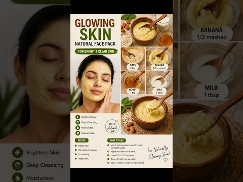 Shadi jaisa Glow ghar par! 😲✨ #glowingskin #viral