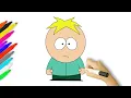 How to Draw Butters Stotch South Park