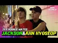 C C JACKSON AHN HYOSEOP talking about their years in JYP