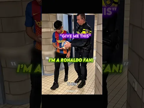 This Messi Fan Got Revenge on the Police! 😱