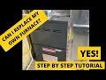 How To Replace A Gas Furnace - Start To Finish-