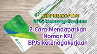 cara lacak no kpj bpjs ketenagakerjaan lupa no kartu peserta jamsostek bantuan subsidi upah bsu