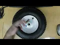 Harbor Freight 13 Pneumatic Tire with Hub Review Item 37767