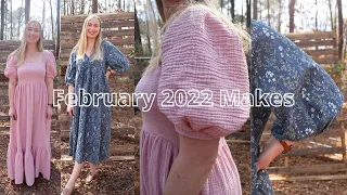 February 2022 Sewing Makes / March 2022 Sewing Plans | Mary Ellen Home