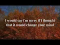 The Cure - Boys Don't Cry (Lyrics)