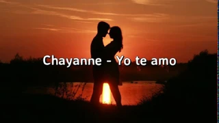 Download Chayanne - Yo te amo (Letra) MP3