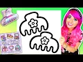 Coloring My Girly Things Coloring Book Claw Clips Coloring Page Arrtx Alcohol Markers