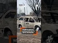 Aftermath - Fire Scorches Texas Neighborhood