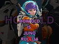 How Old Is Juno Overwatch 2 #overwatch2 #overwatchsupport