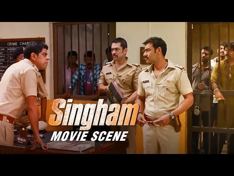 Download MP3 Ajay Devgn Threatens Murali Sharma | Singham | Movie Scene