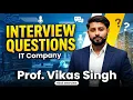 Talk with Vikas Suyash Interview Questions IT Company Vikas Singh Hindi Interview