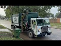 Frontier Waste Solutions Pete 520 McNeilus ZR Garbage Truck