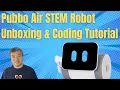 Whalebot Pubbo Air STEM Robot Unboxing Coding Tutorial