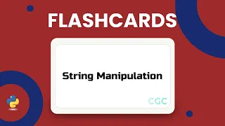 Python String Manipulation Slicing Formatting Methods More Flashcards