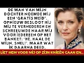 Download Lagu Mijn schoonzoon noemde mij een “gratis meid”. Die dag verbrak ik hem voor altijd... VERHALEN