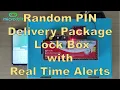 Microbit Random PIN Delivery Package Lock Box with Real Time Telegram Alerts IoT