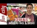 HUGE Cereal Haul - What Cereals To Buy Avoid At the Grocery Store