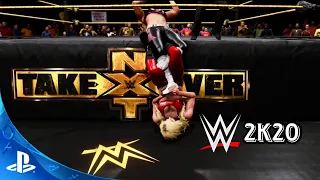 charlotte flair vs natayla wwe 2k20 cutscenes ps5 