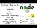 Build a Powerful Node js Express REST API with MySQL Socket io Integration Step-by-Step Guide