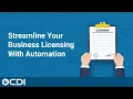 Streamline Your Business Licensing With Automation