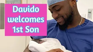 davido welcomes 1st son in the uk congrats to davido and chioma