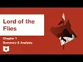 Lord of the Flies Chapter 1 The Sound of the Shell William Golding