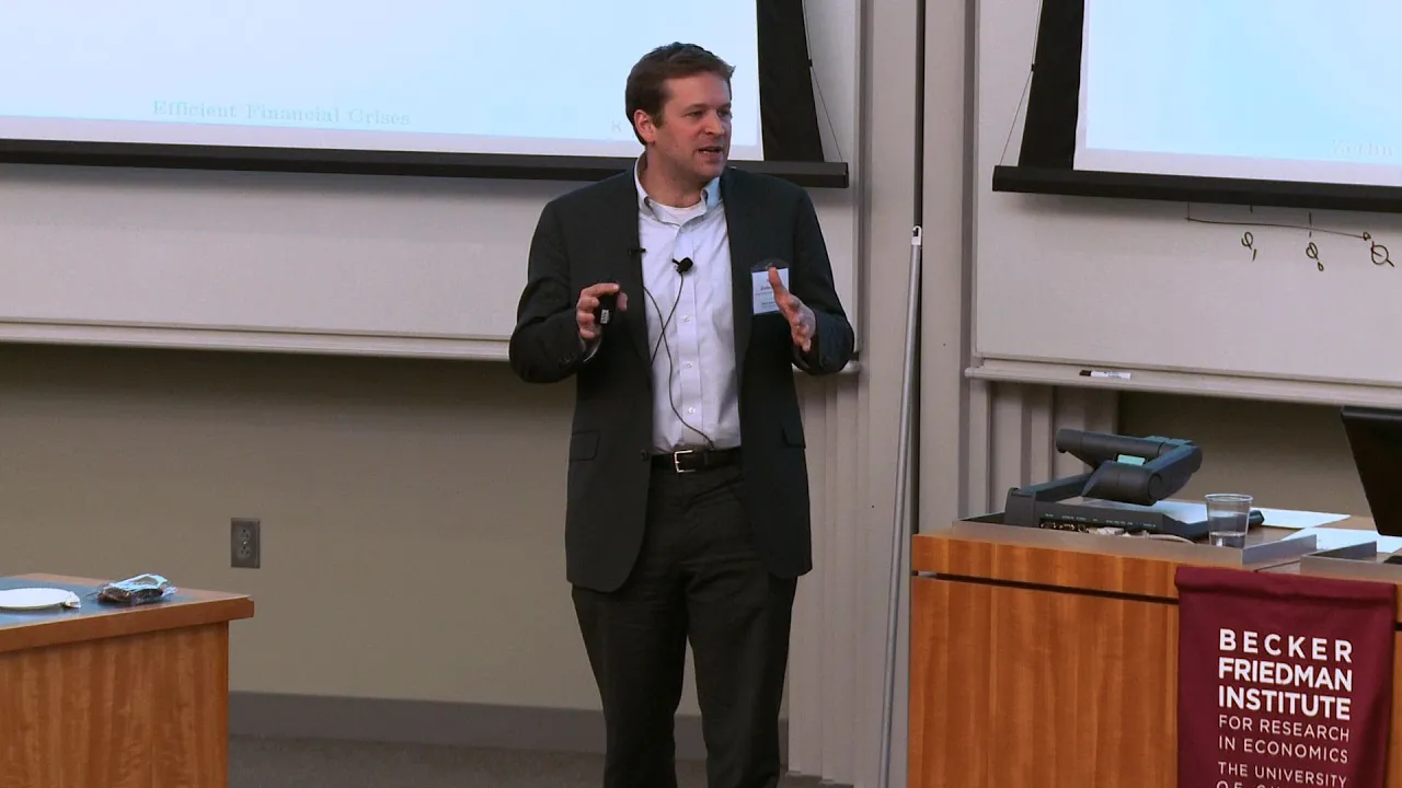 Macroeconomic Fragility: Efficient Financial Crises