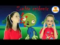 Zombie Epidemic Song + I Am Zombie Song + MORE Kids Halloween Song | Zombie Dance #ZombieEpidemic