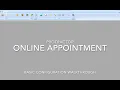 Protractor Online Appointment Configuration and Walkthrough