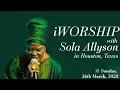 Download Lagu iWORSHIP With Sola Allyson Houston Texas