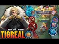 Download Lagu 100% ONKILBAAR!! Super Tank Tigreal MVP speelt!! - Bouw Top 1 Wereldwijde Tigreal ~ MLBB