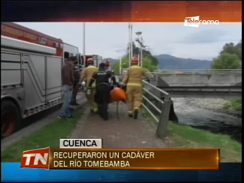 Recuperaron un cadáver del río Tomebamba
