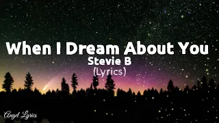 when i dream about you lyrics by stevie b